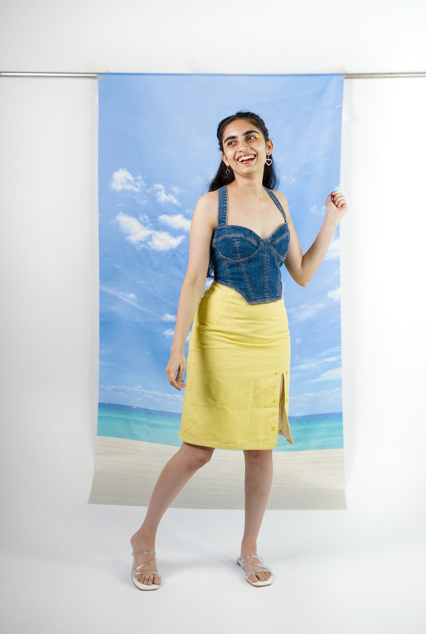 Lemon Meringue Skirt