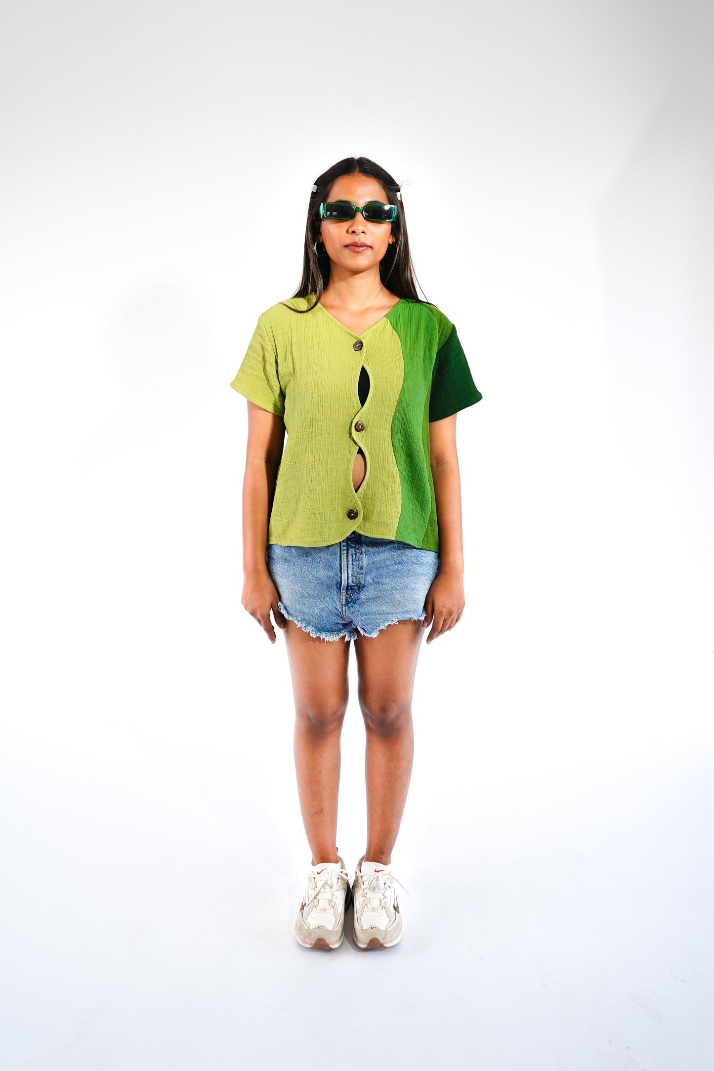 Moss Twist Top