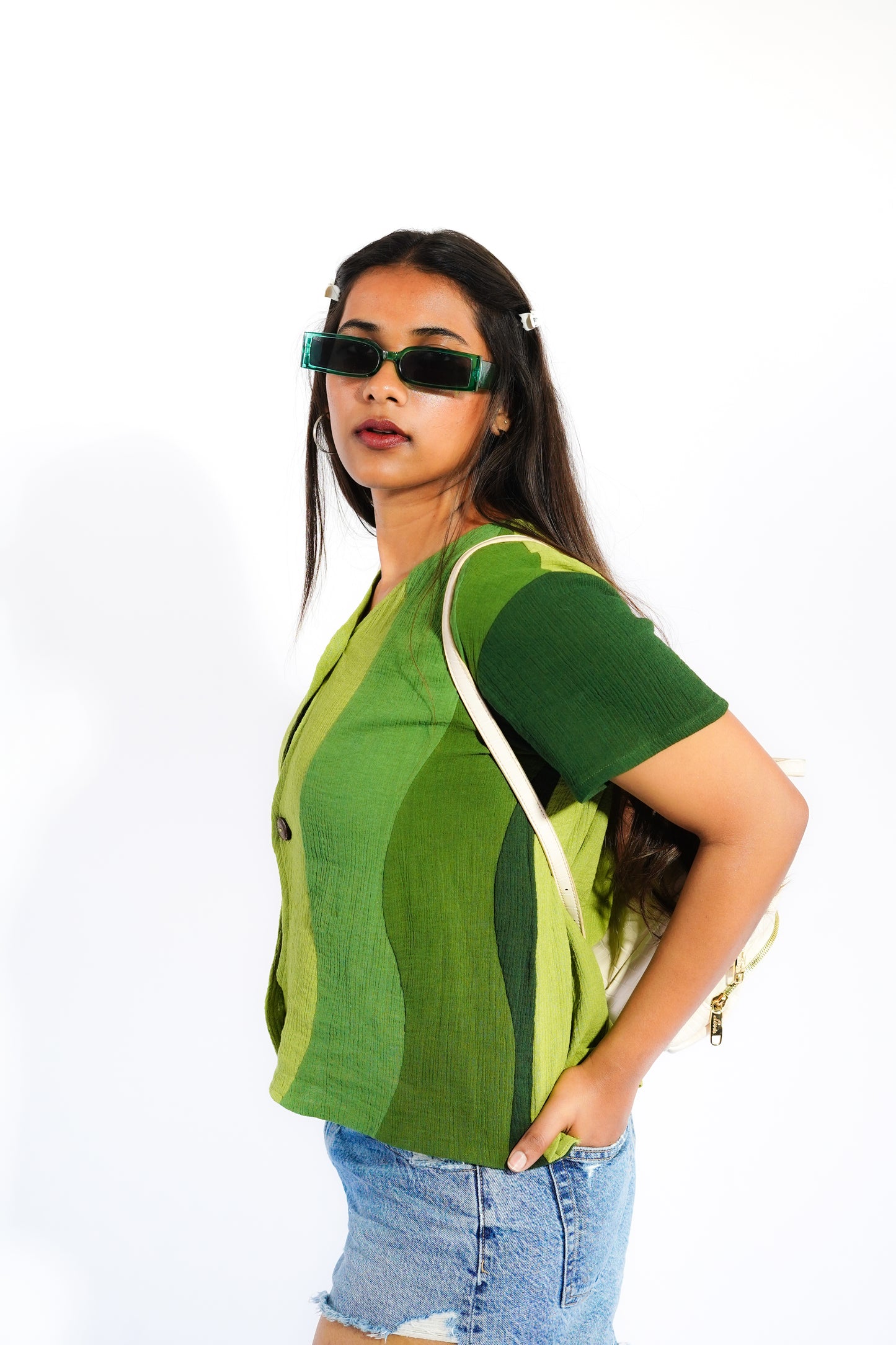 Moss Twist Top